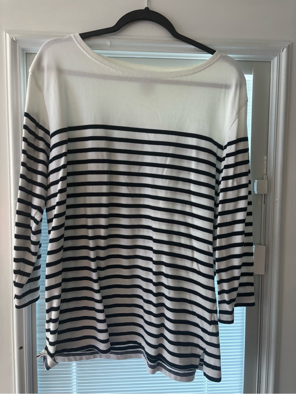 French brand classic nautical stripped top